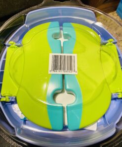 Kalencom Potette Plus 2-in-1 Travel Potty and Trainer Seat - Dual-Purpose Potty Training Toilet Seat - Portable Potty for Toddler Travel - With Durable, Lock-In Legs and Splash Guard - LIlac 31 B1f1Jv5SopS