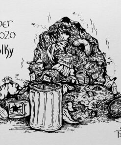 Kuretake Zig Cartoonist Highly Opaque Pen Ink, Black 11 B1fIecw25oS