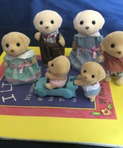 Calico Critters Yellow Labrador Family, Dolls, Dollhouse Figures, Collectible Toys 24 B1fLzKvqKVS