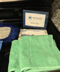 18" Professional Microfiber Mop - Hardwood Floor Mop - Dry & Wet Mop for Wood, Laminate, Tile, Vinyl Floors | Washable Pads | Wet & Dust Mopping | Adjustable Handle + 1 Microfiber Cloth Mop Kit with Telescoping Handle 55 B1fj8TUO8uS