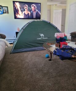 CAMEL CROWN 2/3/4/5 Person Camping Dome Tent, Waterproof,Spacious, Lightweight Portable Backpacking Tent for Outdoor Camping/Hiking 2 person Green-1 34 B1fobJhpdS