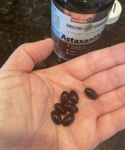 Amazing Formulas Astaxanthin 12mg 120 Softgels Supplement | Non-GMO | Gluten Free 120 Count 12 B1gKluyblSS