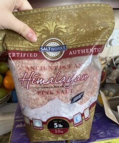 SaltWorks Ancient Ocean Himalayan Pink Salt, Coarse Grain, 5 Pound Bag 5 Pound (Pack of 1) 36 B1gQD1Ug5HS