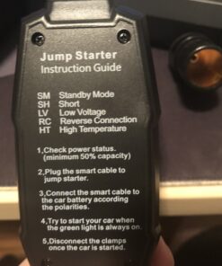AVAPOW Car Jump Starter, 4000A Peak Battery Jump Starter (for All Gas or Up to 10L Diesel), Portable Battery Booster Power Pack, 12V Auto Jump Box with LED Light, USB Quick Charge 3.0 81 B1guwD GBLS