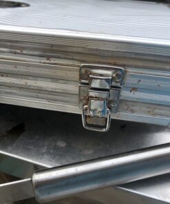 ROMANTICIST 28pc BBQ Accessories Set with Thermometer - The Very Best Grill Gift on Birthday Wedding - Heavy Duty Stainless Steel Grill Set in Case for Outdoor Cooking Camping Grilling Smoking 28PCS SILVER 36 B1hGeaesES