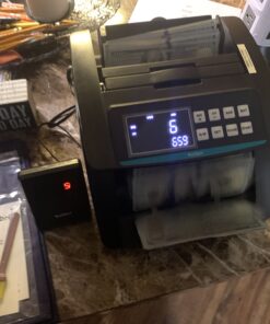 KOLIBRI Money Counter Machine with Advanced Counterfeit Detection & LCD Display | 1,500 Bills per Minute Cash Counter | Add and Batch Modes | 3-year Warranty, 24/7 US Customer Support (2024 Model) 26 B1hZBdRorxS 4