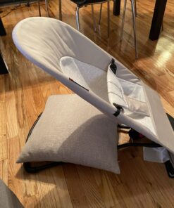 BABYBJÖRN Bouncer Balance Soft, Cotton/Jersey, Beige/Gray 33 B1hpvUQTdIS