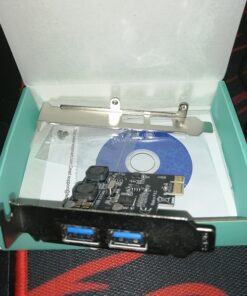 FebSmart 2-Ports Superspeed 5Gbps USB 3.0 PCI Express Expansion Card for Windows, MAC OS X and Linux Desktop PCs, Built in Self-Powered Technology, No Need Additional Power Supply (FS-U2S-Pro) FS-U2S-Pro 37 B1i0ysqm IS