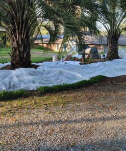 Plant Covers Freeze Protection 0.9oz 8Ft x 24Ft Rectangle Plant Cover for Cold Protection,Season Extension 45 B1iI4rRQHLS