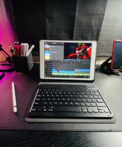 CHESONA Keyboard Case for iPad 9th Generation 2021 10.2 Inch, Detachable Wireless with Pencil Holder Stand Folio Keyboard Cover for New iPad 9th Gen/8th Gen/7th Gen 10.2", Black 9th/8th/7th -Black 52 B1iZHWCpTsS