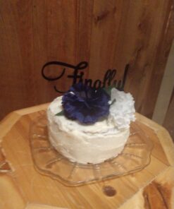 Finally Cake Topper-Engagement Wedding Anniversary Decoration Cake Topper Black 14 B1ilp7ZOoGS