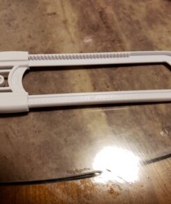 Child Safety Sliding Cabinet Locks (4 Pack) - Baby Proof Knobs, Handles, Doors - U Shape Sliding Safety Latch Lock - Jool Baby 27 B1ilsAAvtwS