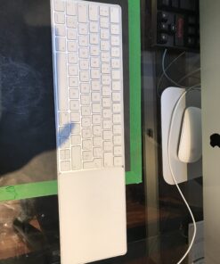 Twelve South MagicBridge | Connects Apple Magic Trackpad 2 to Apple Magic Keyboard Allowing Them to be one Unit for Desk or Lap use - Trackpad and Keyboard not Included Regular Keyboard White 37 B1ir1eQhZVS