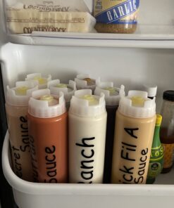 6 Pack FIFO 16 oz. Squeeze Bottles 18 B1j5mL9zPdS