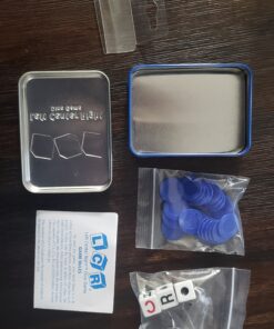 LCR® Left Center Right™ Dice Game - Blue Tin 23 B1jB7h8OSRS