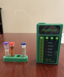 Luster Leaf 1605 Digital Soil Kit for pH, N, P and K, 25 Tests Digital Soil Test Kit 22 B1jQQKJGOHS