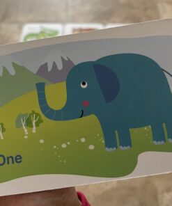 LIKEE Alphabet Number Flash Cards Wooden Letter Puzzle ABC Sight Words Match Games Counting Board Preschool Educational Montessori Toys for Toddlers Boys Girls 3+ Years (36 Cards& 37 Block) 36 B1jQTpmHs5S