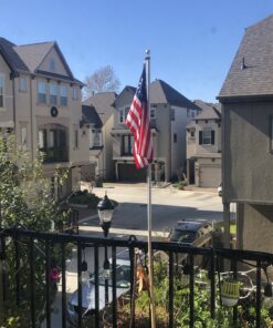 Made in USA Flags Co. - 13-Star Betsy Ross Flag Made in USA- All Weather American Flag with Fade-Resistant SolarMax Nylon, Embroidered Stars & Sewn Stripes - Premium Quality, Durable 3x5 ft Flag 32 B1jiDWEI3mS