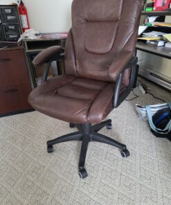 Slipstick CB680 50mm (2 Inch) Floor Protecting Rubber Office Chair Caster Wheels (Set of 5) Standard Stem Size - Black/Gray 35 B1jkWIS42KS