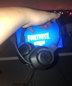 JBL Quantum 100 - Wired Over-Ear Gaming Headphones - Black, Large 42 B1k h2Z4hS