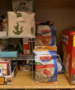 Deco Brothers Stackable Cabinet Shelf Organizer, 2 Pack, Chrome 48 B1k8x0WzcRS