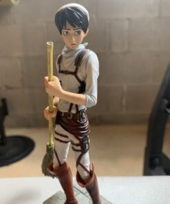 Banpresto Attack on Titan 6.5-Inch Eren Yeager DXF Figure, Cleaning Version 26 B1kI4ymE2HS