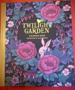Twilight Garden Coloring Book: Published in Sweden as "Blomstermandala" (Gsp- Trade) Hardcover 60 B1kJiXTSeGS