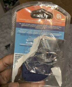 DYMO - DYM16952 Authentic LetraTag Labeling Tape for LetraTag Label Makers, Black Print on Clear pastic Tape, 1/2'' W x 13' L, 1 roll (16952) 156 in. X 1/2 in. 26 B1kQilAtPzS