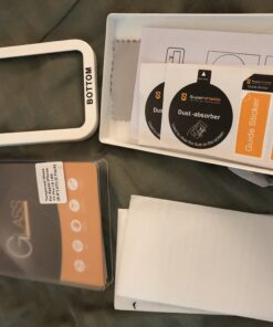 Supershieldz (2 Pack) Designed for iPhone 11 Pro, iPhone Xs and iPhone X (5.8 inch) Tempered Glass Screen Protector with (Easy Installation Tray), Anti Scratch, Bubble Free 22 B1kSbfR9NS