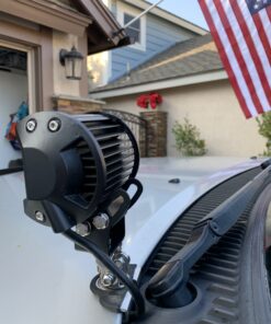 Nilight - 60001S-C LED Light Bar 4PCS 18W 1260lm Spot LED Pods Driving Fog Light Off Road Lights Bar Jeep Lamp,2 Years Warranty 4PCS 18W Light Bar 53 B1kWHTaud5S