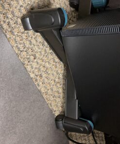 Computer Tower Stand, HUANUO CPU Holder Desktop Stand Desktop ATX-Case Mobile Cart Holder Adjustable Width with 4 Caster Wheels, Fits Most Computer Cases Under Desk, Black 18 B1kgOliajwS