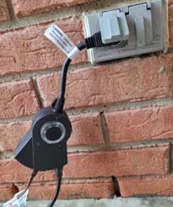 Outdoor Light Timer Waterproof, 24 Hours Plug in Timer with 2, 4, 6 or 8 Hours Countdown Mode, 3 Grounded Electrical Outlet for Outdoor Backyard Garden Patio Lights 3 Outlets-Timer 29 B1kiM3TqusS