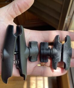 RAM Mounts RAP-B-201U-A Composite Double Socket Arm - Short Arm Compatible with B Size 1" Ball Components 38 B1krx b1XIS