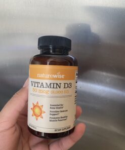 NatureWise Vitamin D3 2000iu (50 mcg) Healthy Muscle Function, and Immune Support, Non-GMO, Gluten Free in Cold-Pressed Olive Oil, Packaging Vary ( Mini Softgel), 360 Count(Pack of 1) 360 Count (Pack of 1) 36 B1lAkVJAvJS