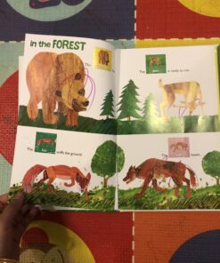 World of Eric Carle, Hear Bear Roar 30-Button Animal Sound Book - Great for First Words - PI Kids 26 B1lVt9HHKBS