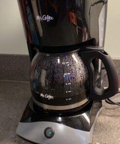 Mr. Coffee Coffee Maker with Auto Pause and Glass Carafe, 12 Cups, Black 30 B1lvj4PzwsS