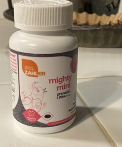 Zahler Mighty Mini Prenatal Vitamin with DHA & Folate - Certified Kosher - All Natural Prenatal Vitamins - Multivitamin for Pregnant Women - 19 Prenatal Vitamins Including Folic Acid (90 Softgels) 52 B1m5qXJ3ClS