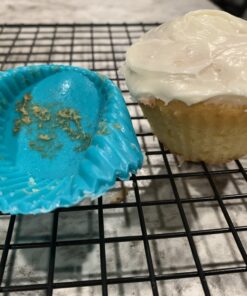 IPOW 24 Pack Silicone Cupcake Baking Cups Reusable Food-Grade BPA Free Non-Stick Muffin Liners Molds Sets, 2 Shapes Round Rectangle 40 B1mQ9fONk8S