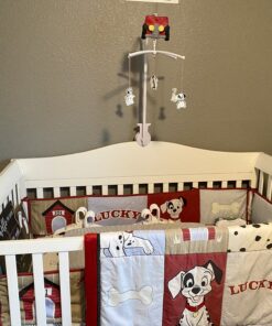 26inch White Baby Crib Mobile Music Box Bed Bell Toy Holder Arm Bracket Nut Screw Music Box Holder Set Parts for Baby Bed Perambulator (Without Dolls) 24 B1miX508JQS