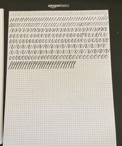 Amazon Basics Quad-Ruled Graph Paper Pad, Pack of 2, 8.5 Inch x 11.75 Inch, White 34 B1n5v6QPW4S