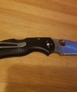 Spyderco Native 5 Lightweight Signature Knife with 2.95" CPM S30V Steel Blade and Black FRN Handle - PlainEdge - C41PBK5 42 B1nPTtK5m6S