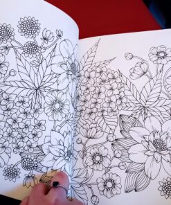Twilight Garden Coloring Book: Published in Sweden as "Blomstermandala" (Gsp- Trade) Hardcover 61 B1nSVakG0yS