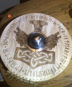 GDFB AB0129 Shield Boss with Hemispherical Dome, 7.5", Multi 27 B1ngEMjF7FS