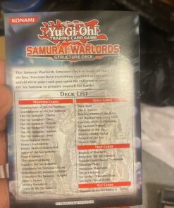 YuGiOh Samurai Warlords 1st Edition Structure Deck (Yu Gi Oh ZEXAL) 16 B1o6fN8aSXS
