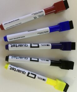 Quartet Dry Erase Markers, Whiteboard Markers, Fine Tip, ReWritables, Mini, Magnetic, Classic Colors, 6 Pack (51-659312Q) 34 B1o9SWutfZS