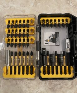 DEWALT Screwdriver Bit Set, Impact Ready, FlexTorq, 40-Piece (DWA2T40IR) 40-Piece Impact Ready Set 60 B1oB08edf0S