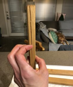 Best Choice Products Folding Adirondack Chair Outdoor Wooden Accent Furniture Fire Pit Lounge Chairs for Yard, Garden, Patio w/ 350lb Weight Capacity - Brown Natural 54 B1oGi3Gxy0S