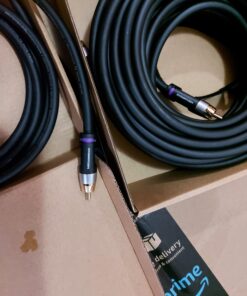 Mediabridge ULTRA Series Subwoofer Cable (8 Feet) - Dual Shielded with Gold Plated RCA to RCA Connectors - Black 38 B1oJQyGw S