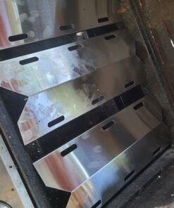 Hisencn Replacement for Charmglow 720-0230, 720-0036-HD-05 Gas Grill, Nexgrill 720-0016, 720-0036, Stainless Steel Grill Burner Tube, Heat Plates, Tent Shield for Charmglow Grill Replacement Parts 25 B1oZUdkcHuS