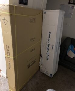 Lucid L600 Adjustable Bed Base Frame - Queen Size - Zero Gravity - Bluetooth - Companion App - Head and Foot Incline - Interactive Dual Massage - Under Bed Lighting - Wireless Remote - Dual USB Ports Adjustable Base Only 29 B1olijCHdAS